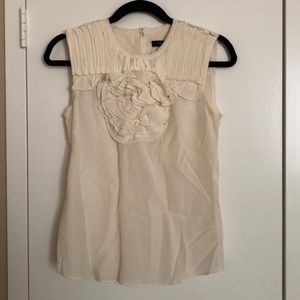 BCBG sleeveless blouse